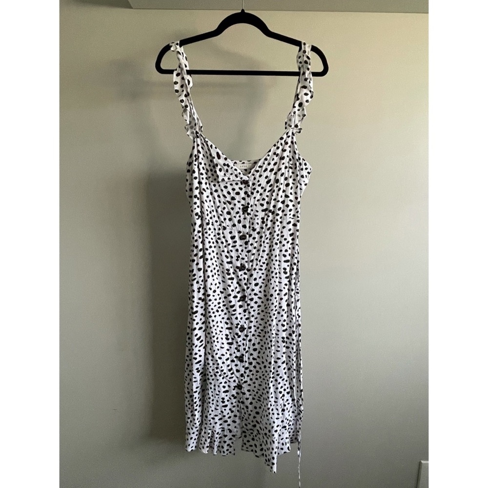 Polka Dot Midi Dress